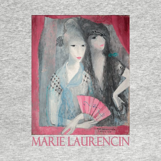 Les Deux Espagnoles by Marie Laurencin by Naves